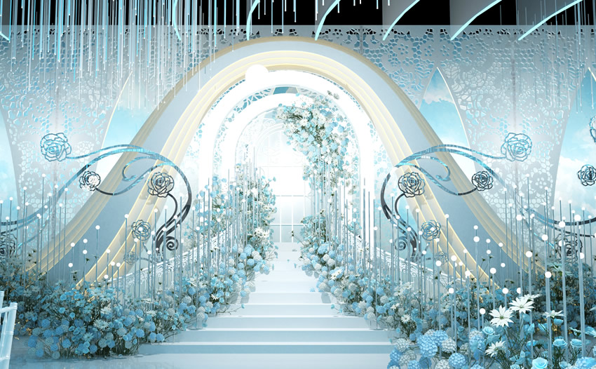 西吉釡香烙馍村水晶厅效果展示